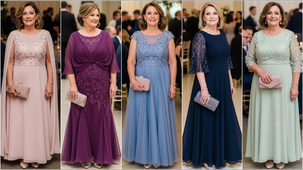 Designer Inspired Mother of the Bride Dresses - Elegant Wedding Day Styles for Bride’s Mom