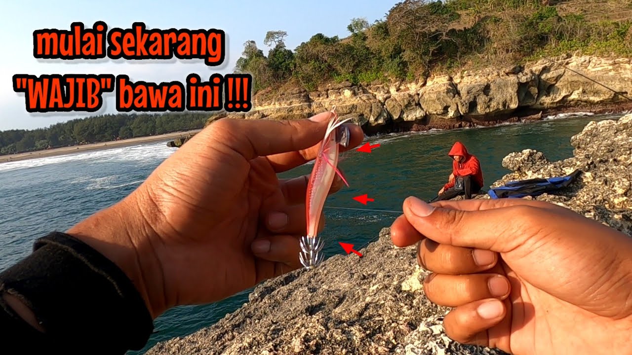 JANGAN SAMPAI LUPA‼️ MULAI SEKARANG WAJIB BAWA UMPAN INI || mancing ikan dilaut rockfishing