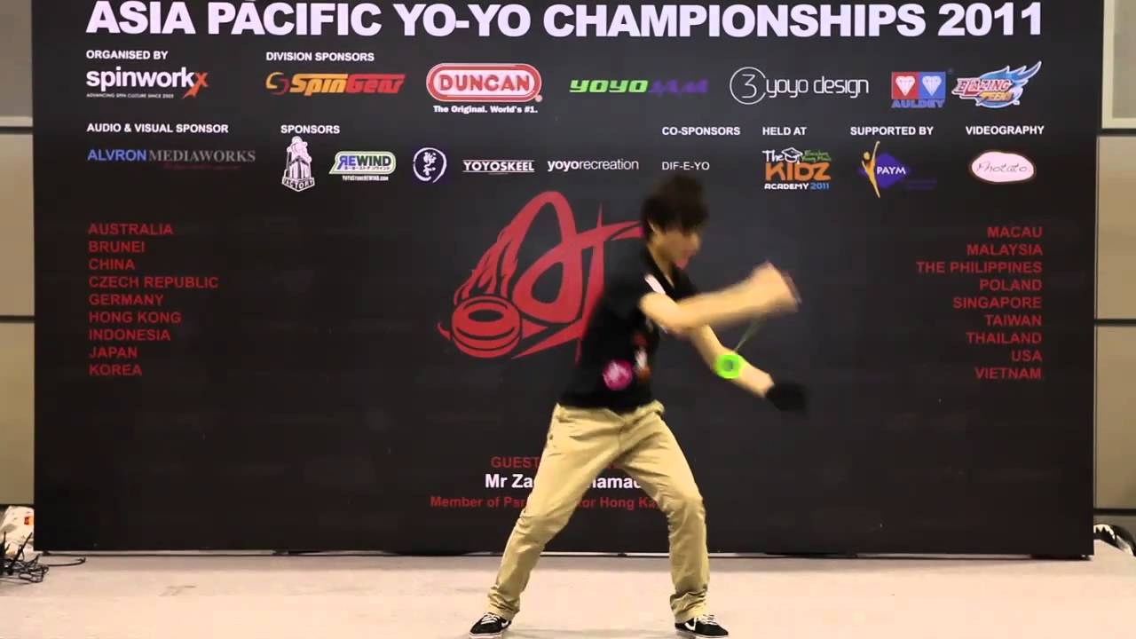 AP11: 4A Finals 17th - Ho Siu Hung (HK) - Asia Pacific Yo-yo Championships 2011