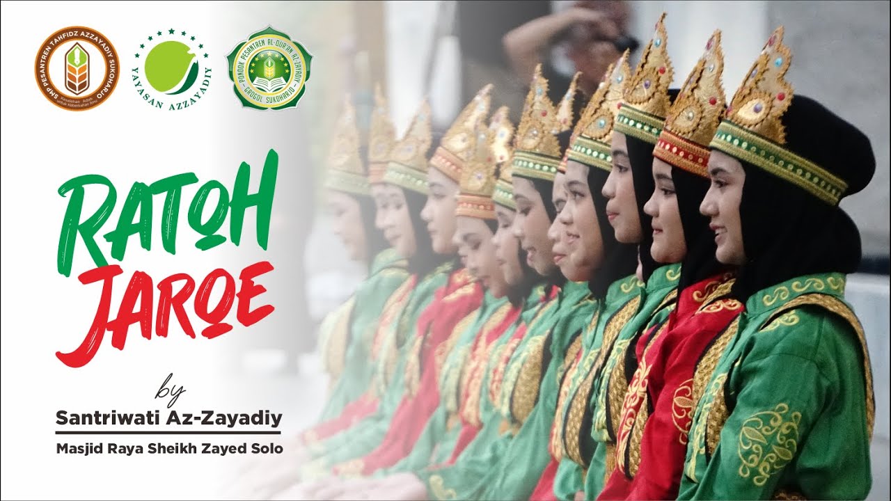 PERFORM TARI RATOH JAROE SANTRIWATI AZ-ZAYADIY DI MASJID RAYA SHEIKH ZAYED SOLO - 23 MARET 2024