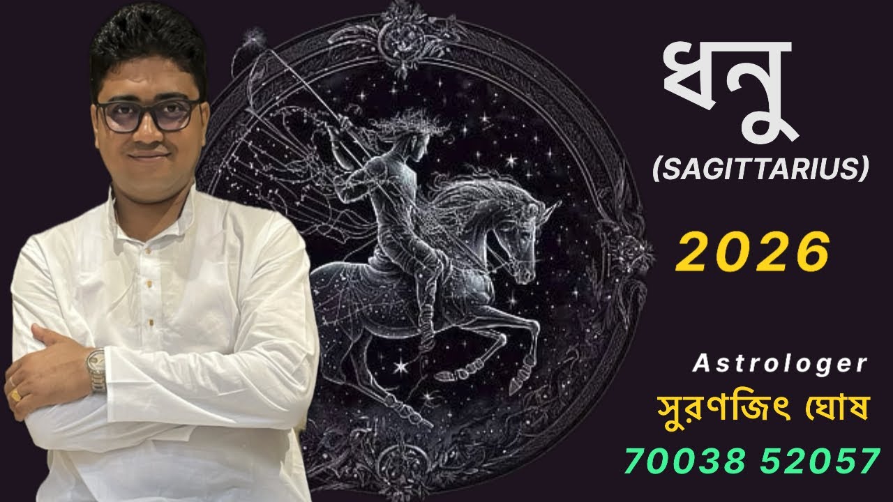 ধনু রাশির বার্ষিক রাশিফল ।২০২৬ সাল কেমন কাটবে ধনু রাশির?