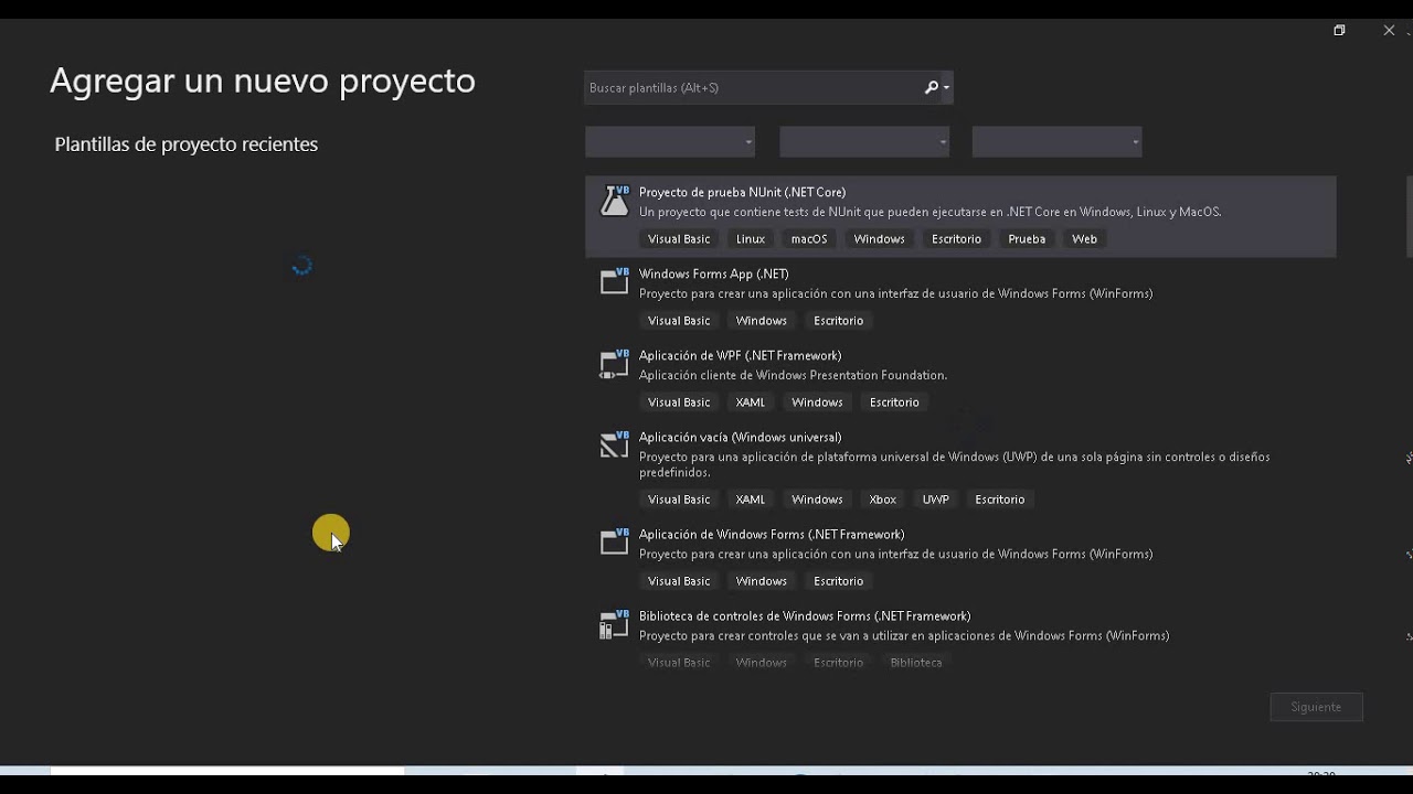 WPF VB.NET + SQL SME 01 Creación y Estructura Proyecto N Capas