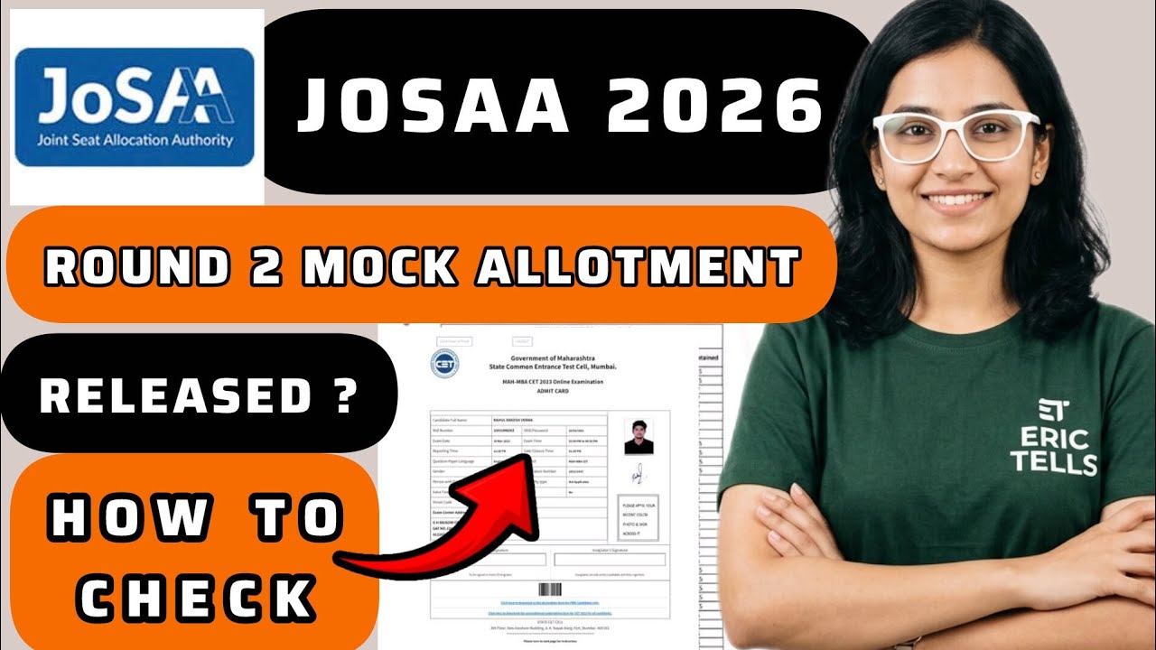 josaa second mock allotment 2026 | josaa round 2 mock allotment 2026