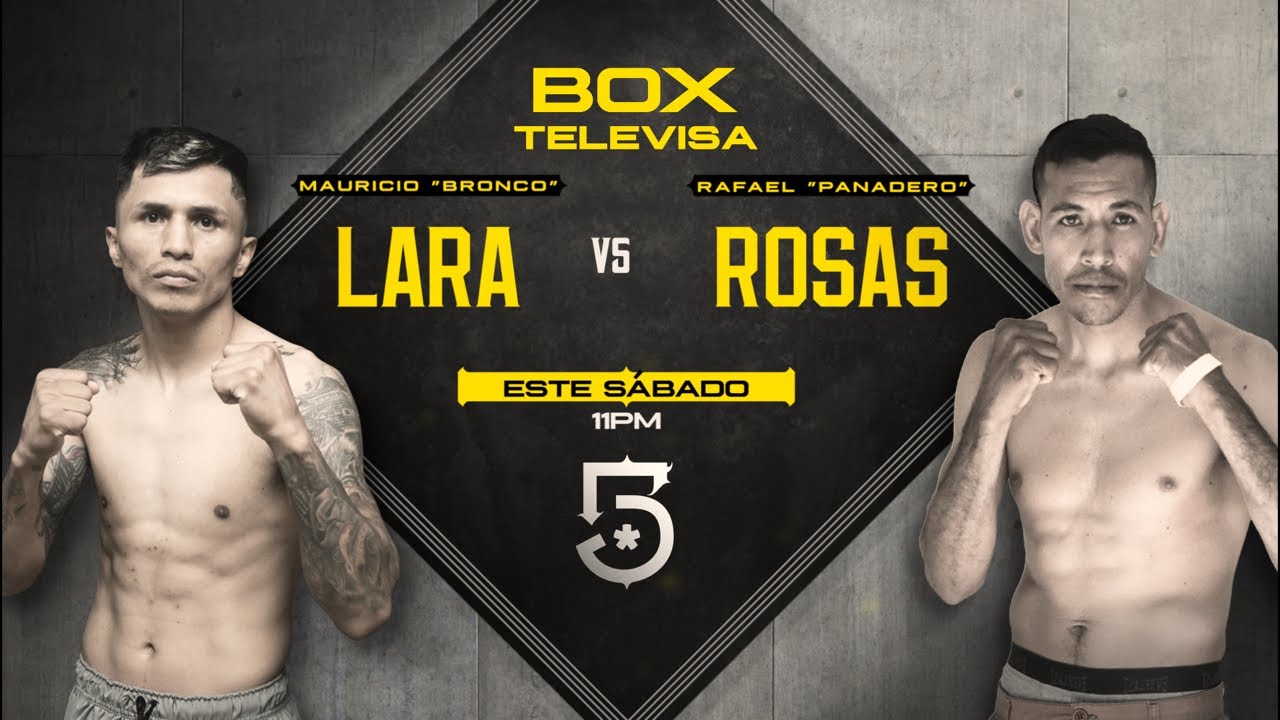 ⚖️ PESAJE BOX TELEVISA | LARA vs ROSAS