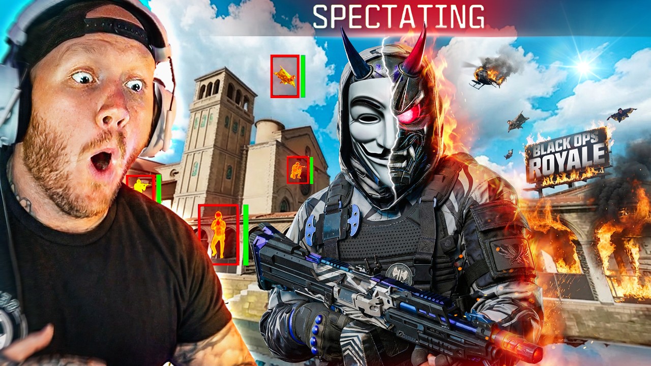 Наблюдаю за своим первым хакером или за демоном? (BLACKOPS ROYALE)