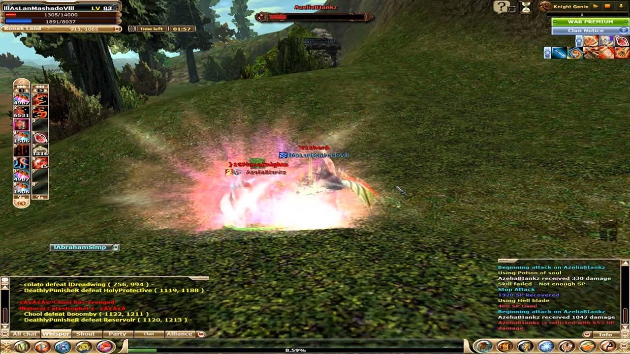 lllAsLanMashadoVlll VS AzeliaBIanks