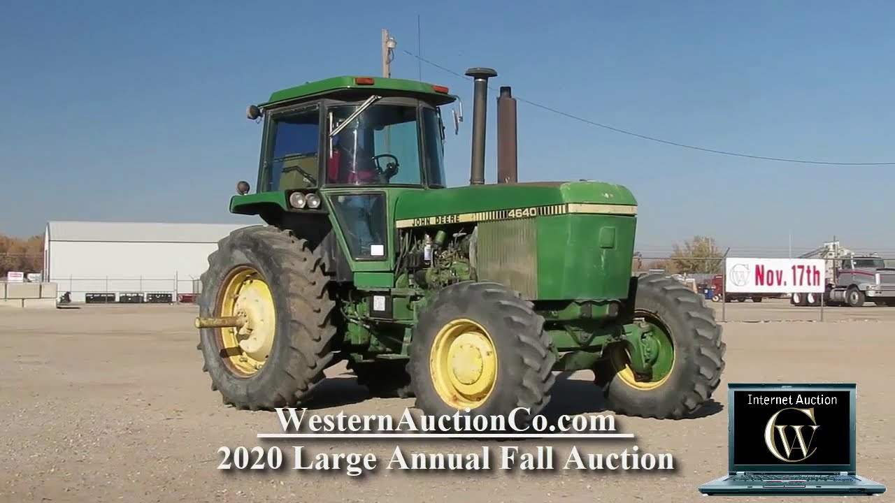 180 &bull; John Deere 4640   155HP 4WD Tractor