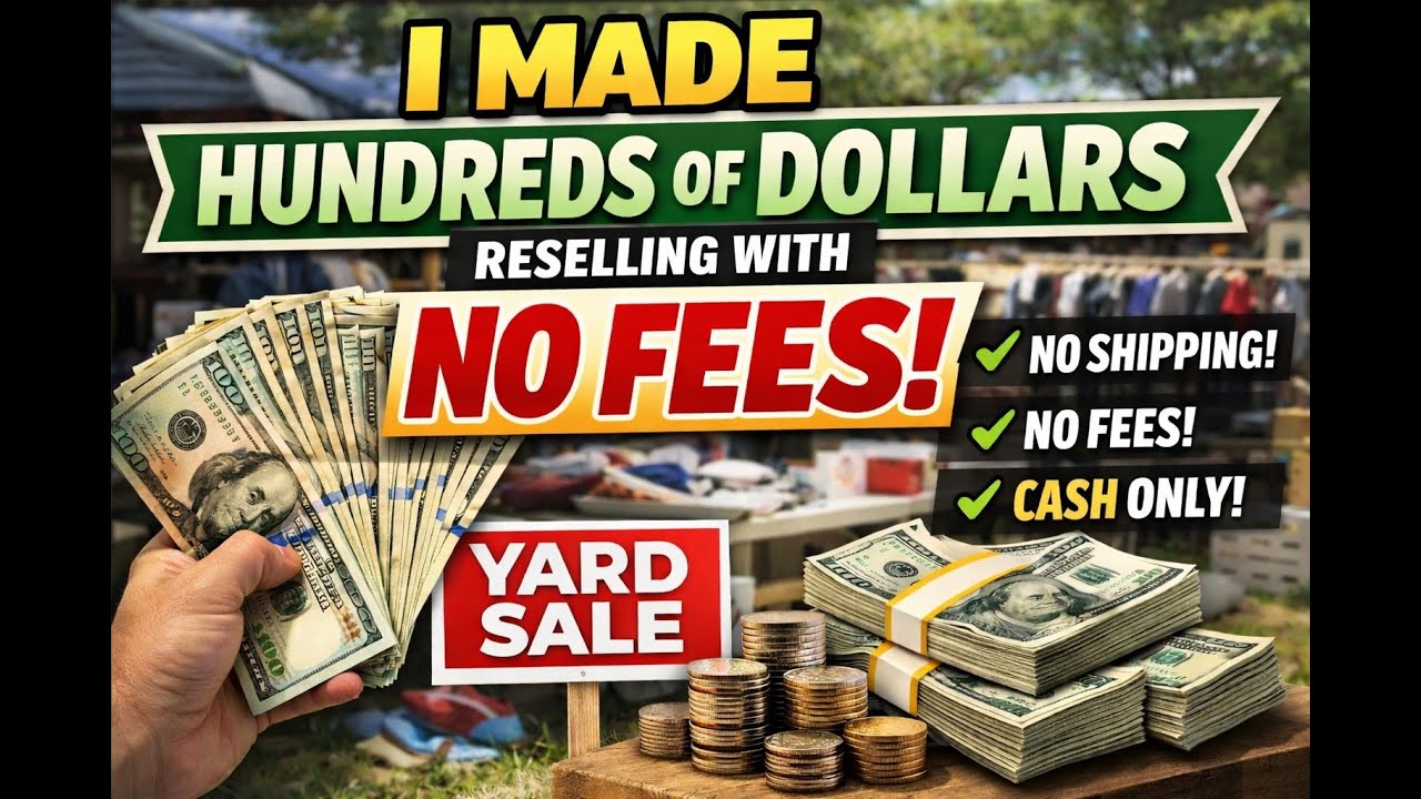 I Made Hundreds of Dollars Reselling for Cash (No Shipping, No Fees)