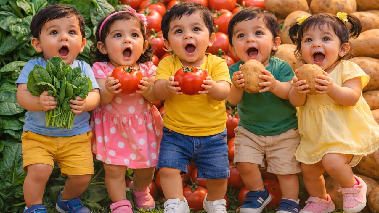 Dudi Dudi Dam Dam Dance | Healthy Food & Good Habits Song for Toddlers | Dodi Dodi Dum Dum Song 