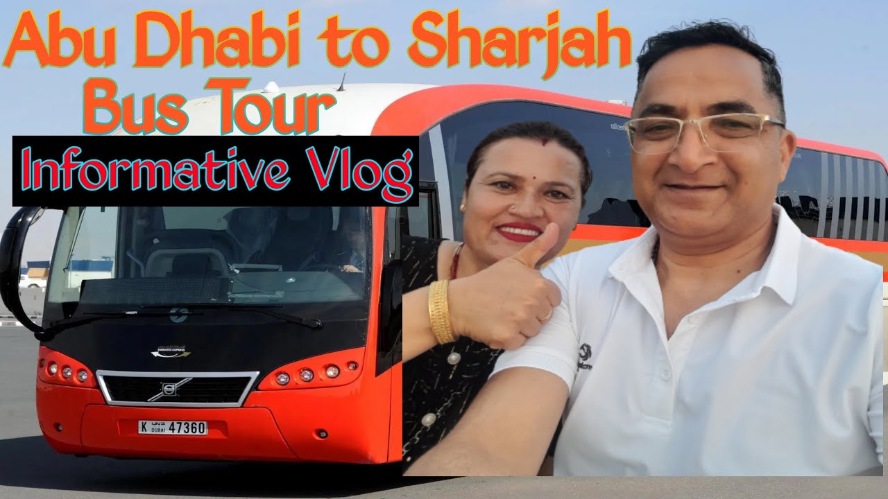 🇦🇪The Surprising Beauty of Abu Dhabi to Sharjah Journey