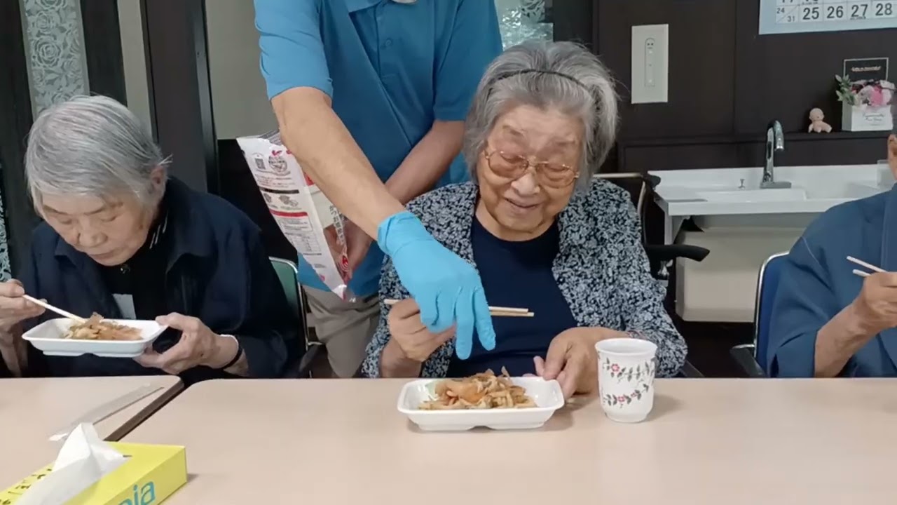 【介護レク】風船バスケと焼うどん・デイサービスやまぼうし桜台