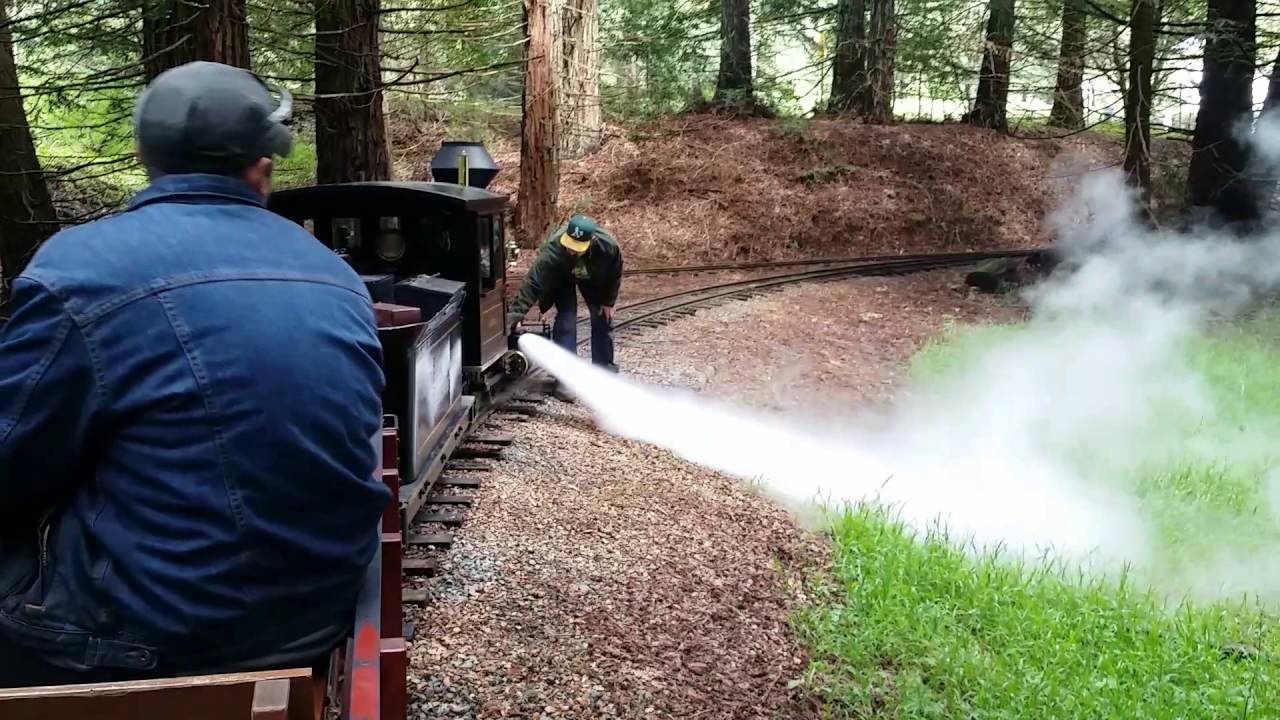 Went to ride15 inch gauge steam engine today with my friend