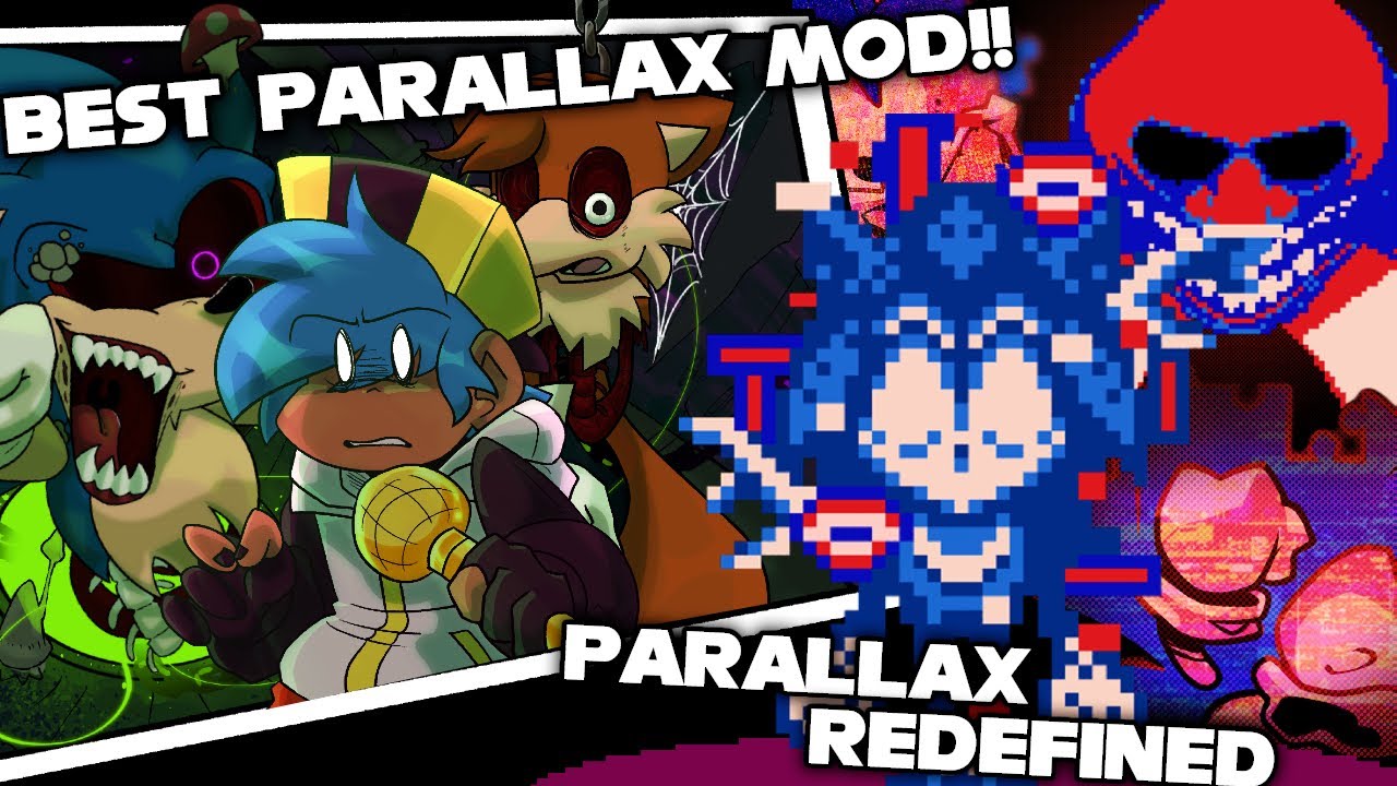 FNF | ЛУЧШИЙ МОД ПАРАЛЛАКСА?! Parallax: Redefined - (Sonic.Nes) (SatanOS) | Моды/Сложности/Геймпл...