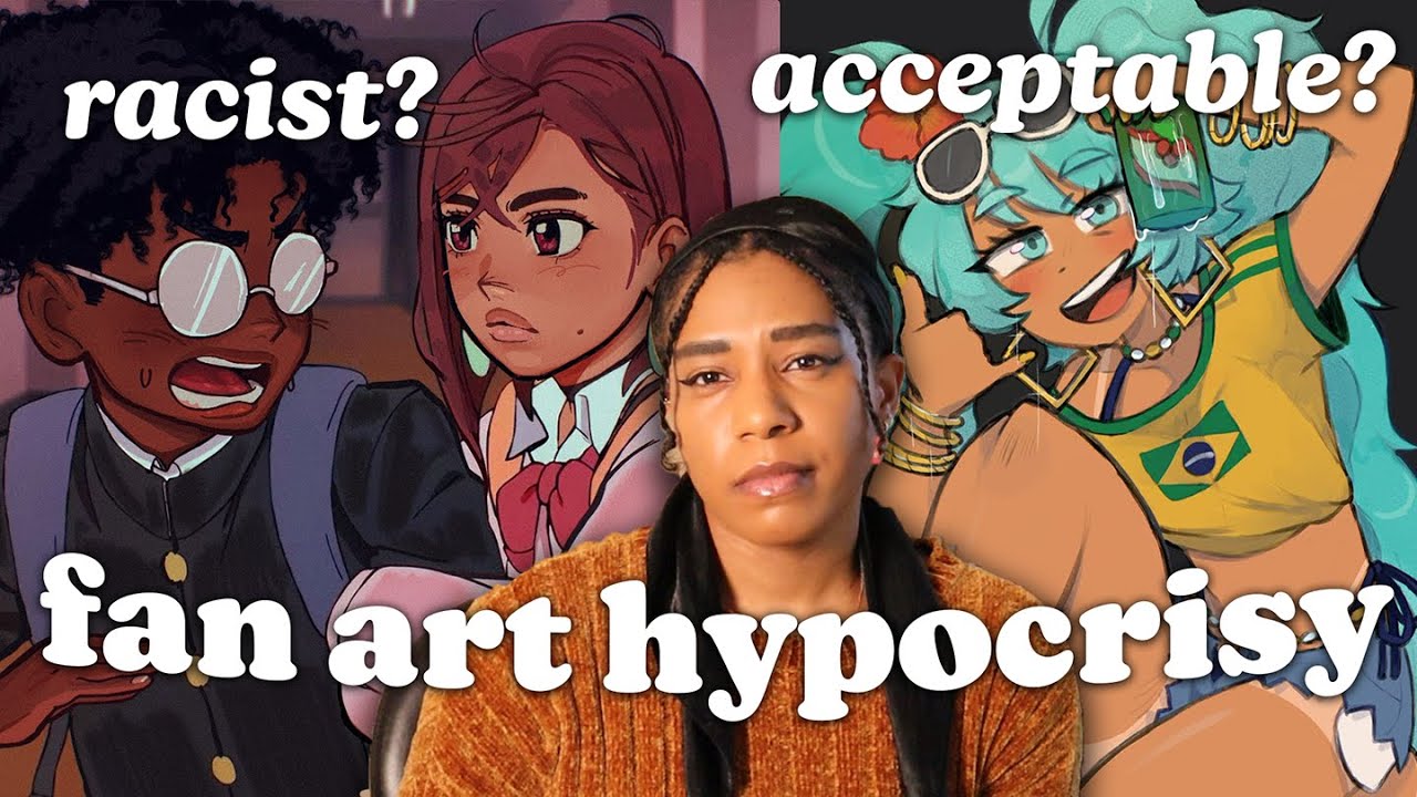 Blackwashing and Hypocrisy in Fan Art (A Discussion)