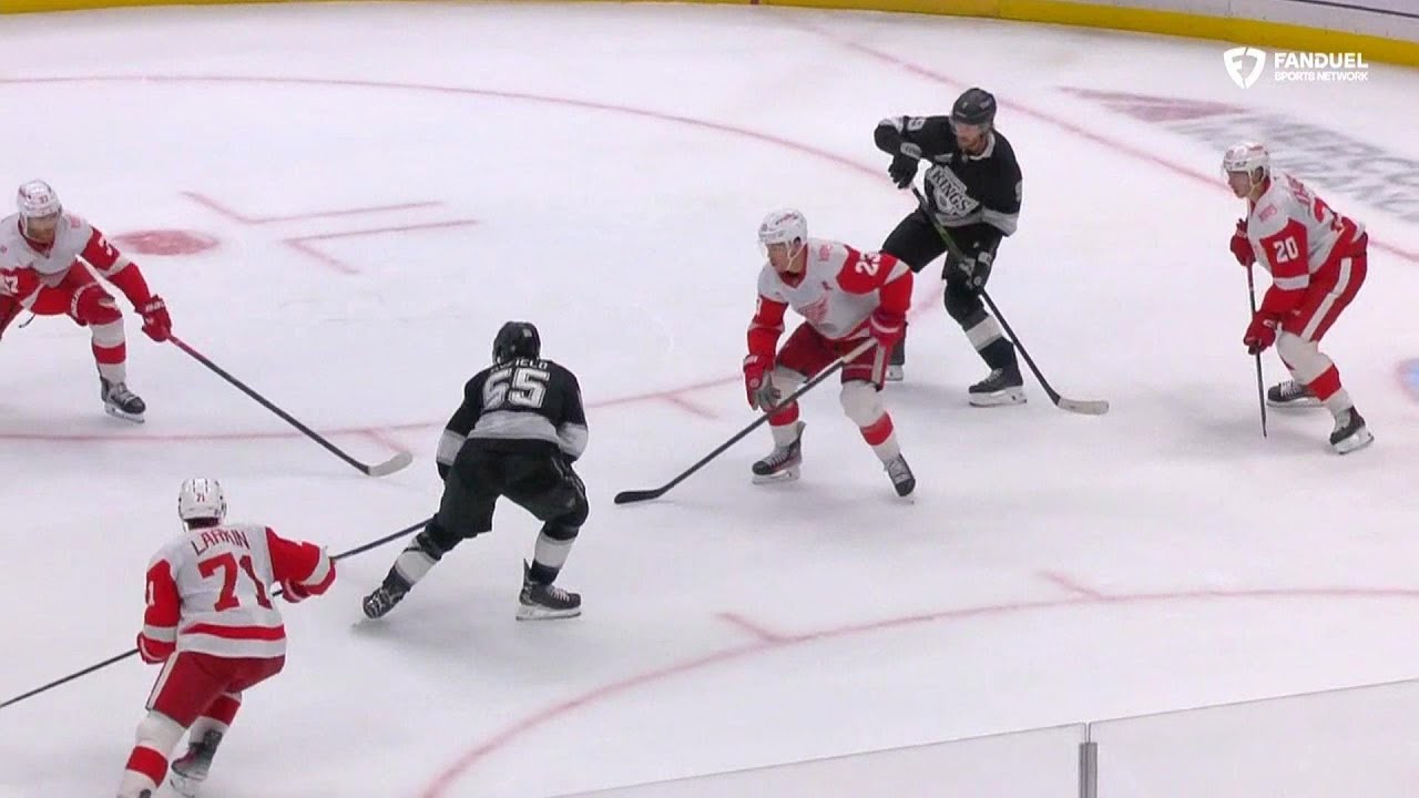 Corey Perry gets the deflection in front and ties it up with his second goal of the game.