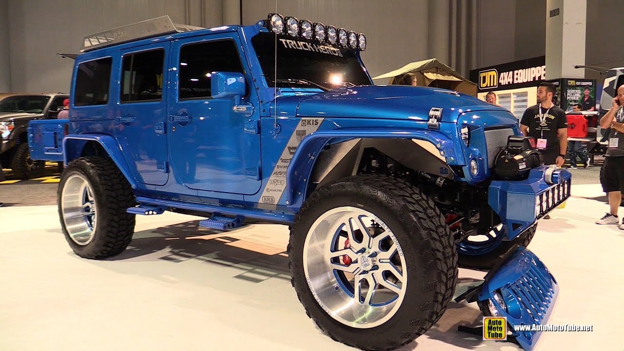 2016 Jeep Wrangler Customized by Truck Hero - Exterior Walkaround - SEMA 2016