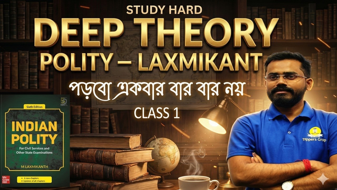 POLITY - INTRODUCTION CLASS -MOTHER BOOKS গুলো READY করার এটাই শেষ সুযোগ ,