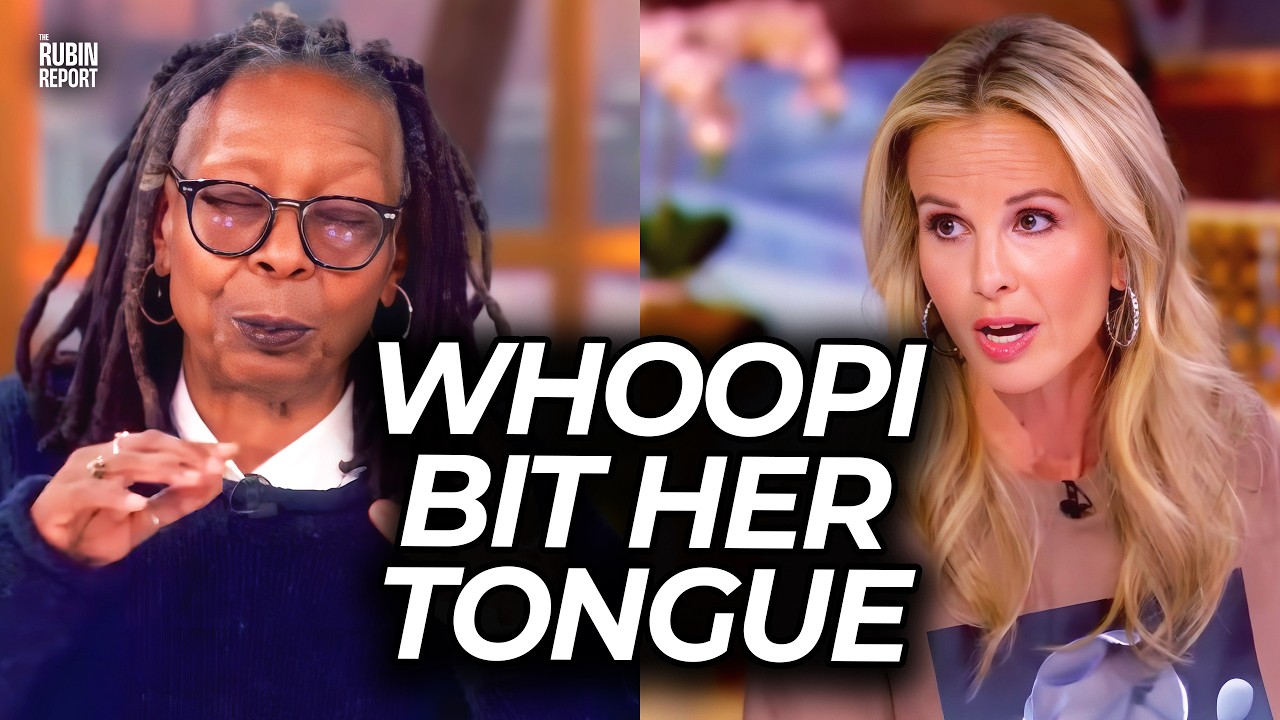 Watch ‘The View’s' Whoopi Goldberg’s Face When Conservative Puts Her in Her Place