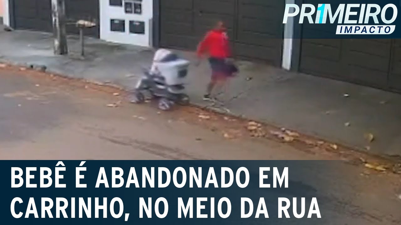 Bebê com 45 dias de vida é abandonado em rua de Goiânia (GO) | Primeiro Impacto (10/04/23)