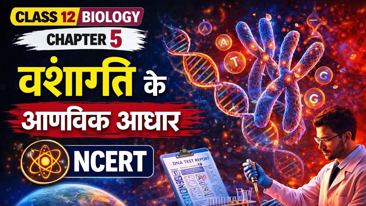 Class 12 Biology Chapter 5 | वंशागति के आणविक आधार | NCERT Line by Line | Board + NEET
