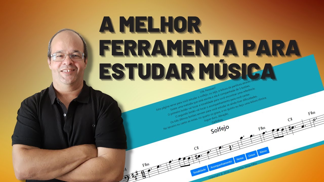 A melhor ferramenta para estudar musica é brasileira - E GRATUITA