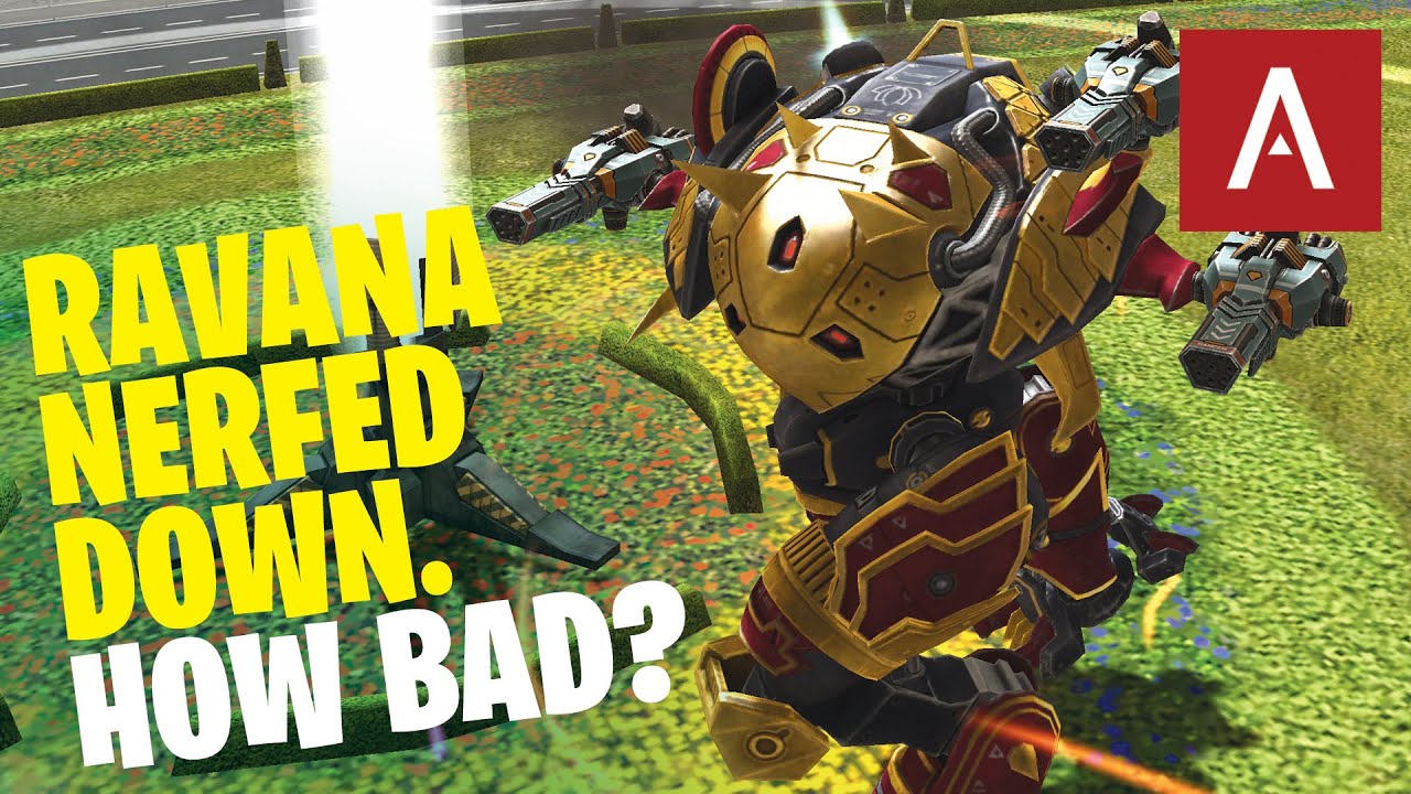 Тестовый сервер War Robots &mdash; НОВЫЕ изменения баланса Ravana, геймплей WR