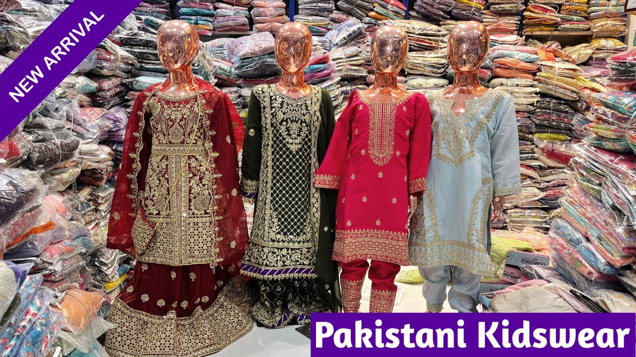 Kids Pakistani Suits Wholesale Market🔥 Designer Gharara & Palazzo Sets | New Sahara Traders