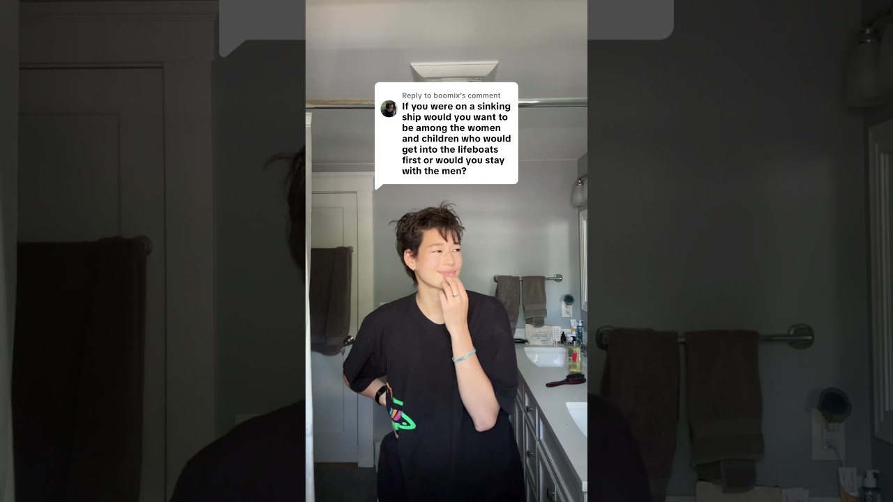 really makes ya think &hellip;. #acaptaingoesdownwithhisship #trans #transgender #swimming