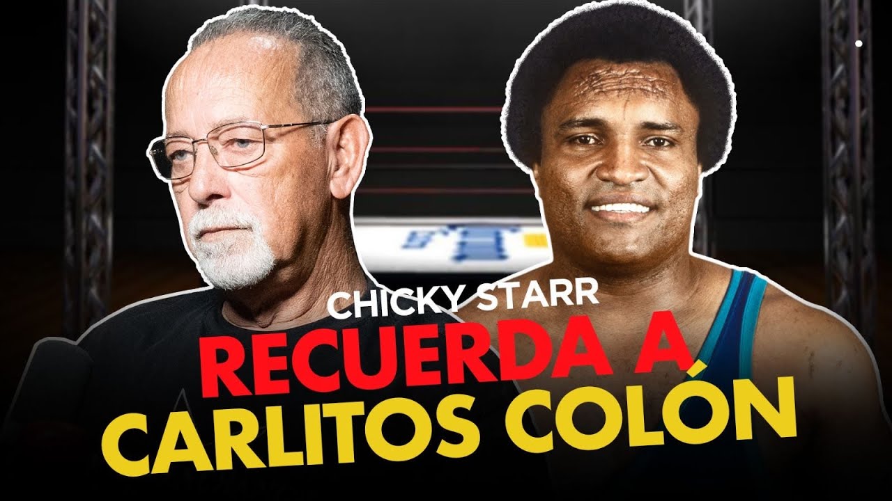 CHICKY STARR, entre lágrimas, recuerda a Carlitos Colón🤭