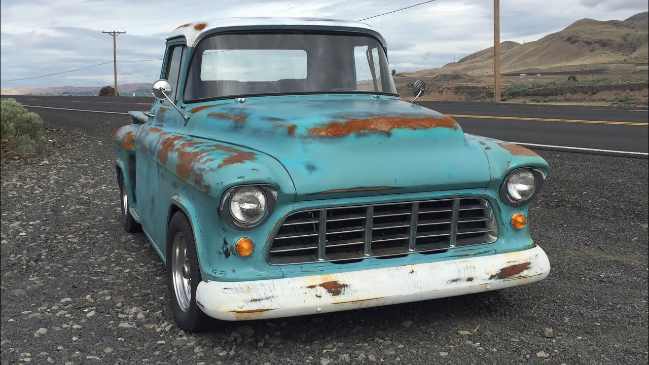 1955 Chevy Truck Patina Paint and C-Notch