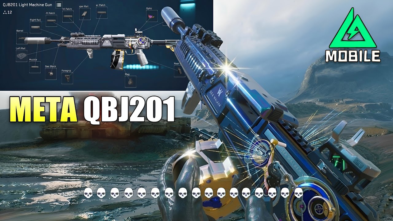 Delta Force Mobile: Лучший вариант снаряжения для QJB201 (сборка с нулевой отдачей)
