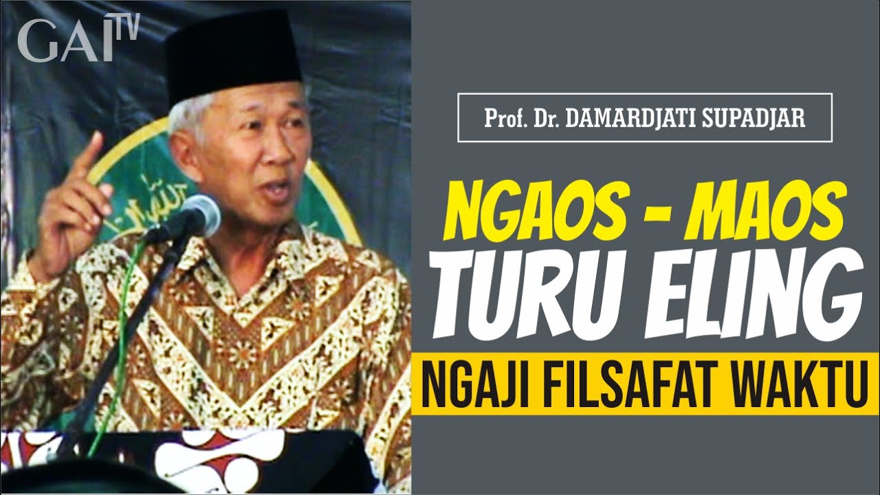 MENGISLAMKAN WAKTU | DAMARDJATI SUPADJAR