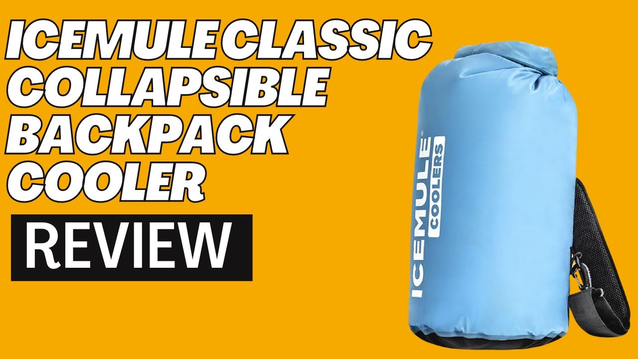 ICEMULE Classic Collapsible Backpack Cooler Review