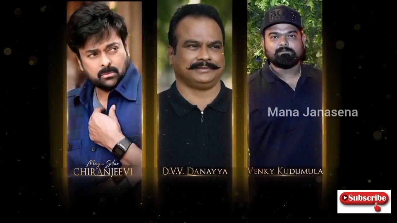 Megastar Chiranjeevi Announced His Next Film With Venky Kudumula | Acharya | Chiru#154 | DVV Danayya