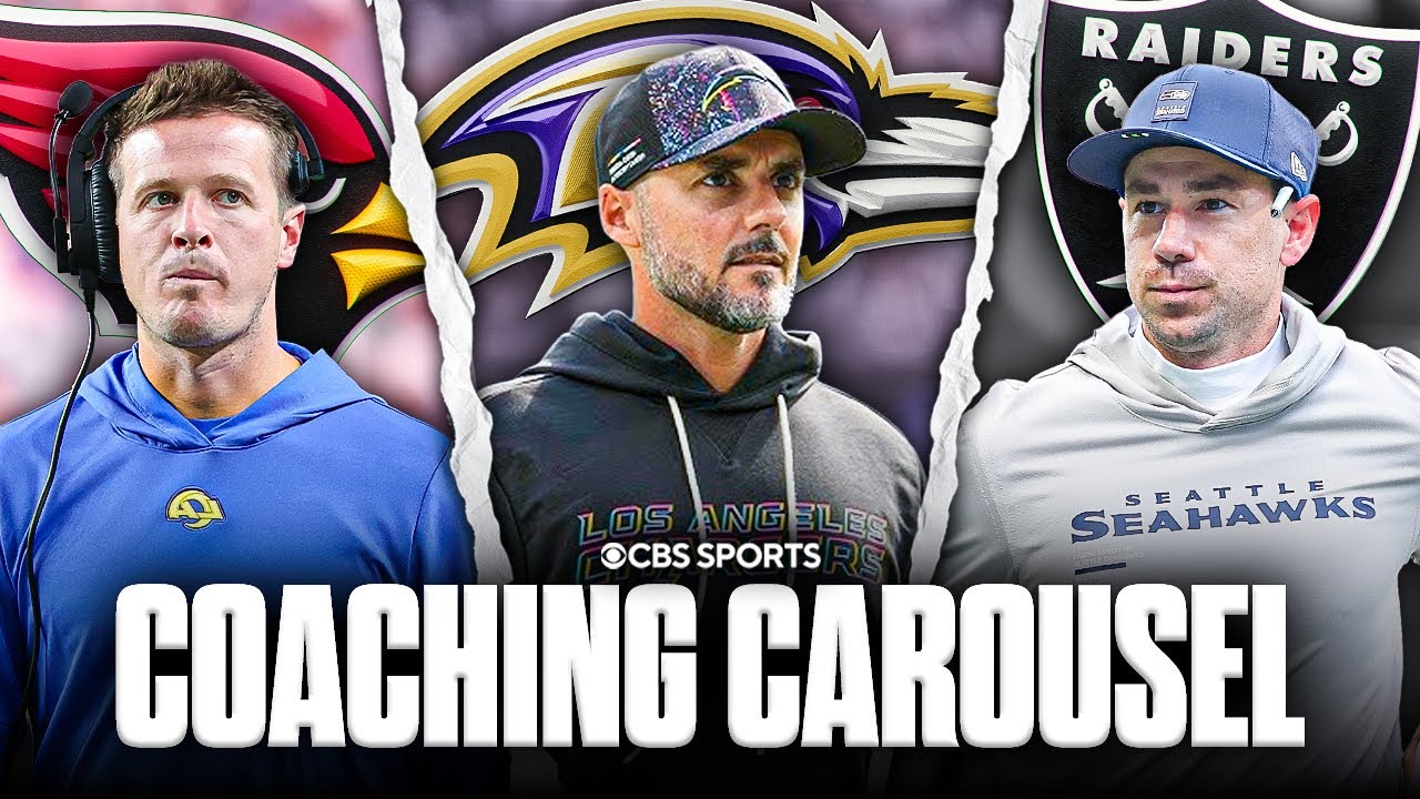 Ravens introduce Minter, Cardinals & Raiders close in on potential head coaches | NFL Coach Carousel