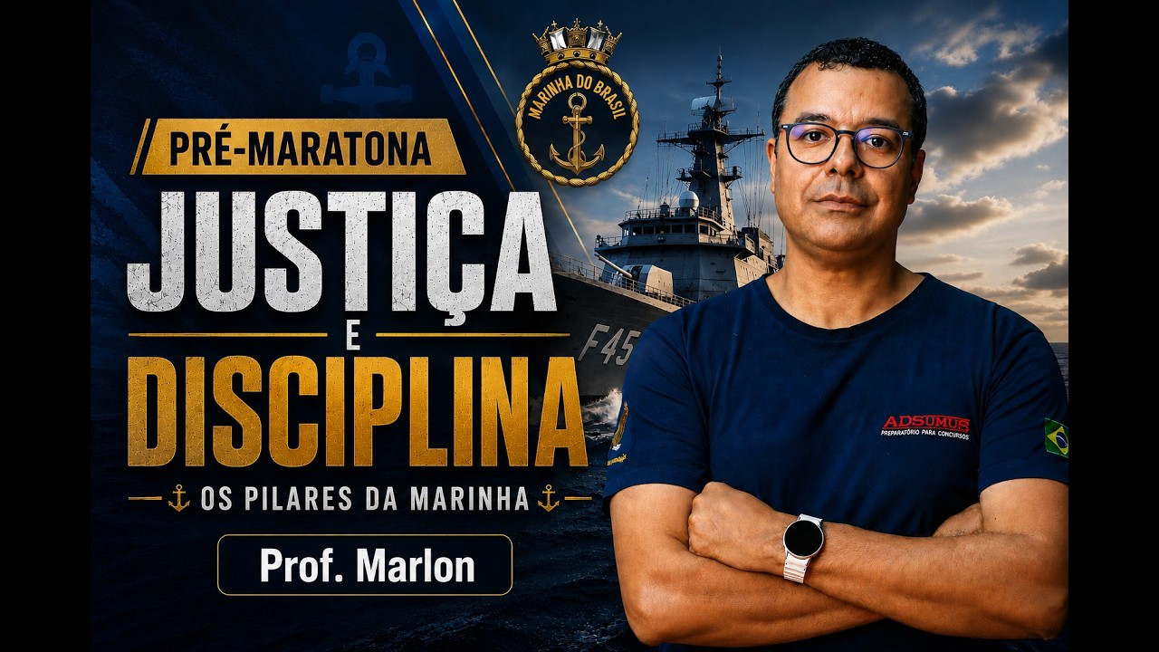 QOAM - Justi&ccedil;a e Disciplina - Prof. Marlon | Pr&eacute;-Maratona