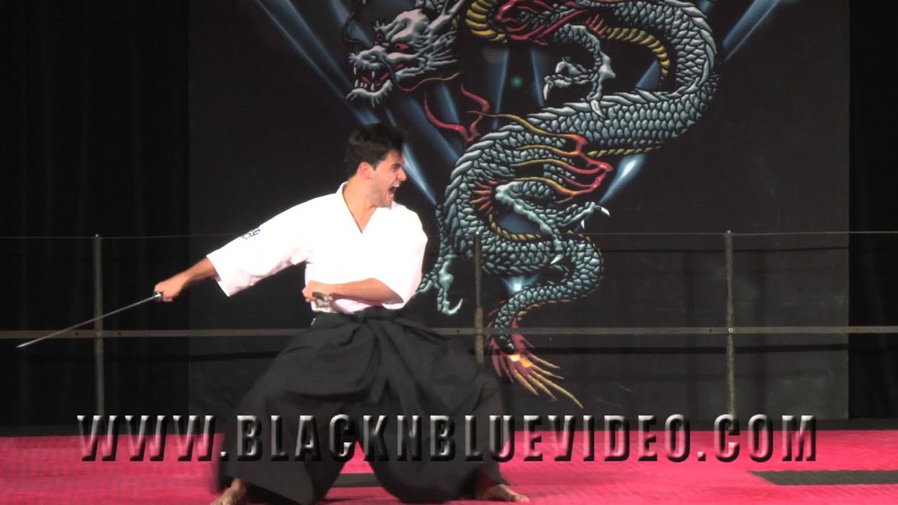Shahin Jahanvash Double Sword Kata 2015 Diamond Nationals Finals