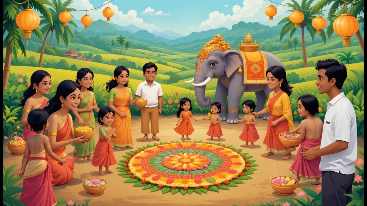The Story of Onam &ndash; King Mahabali & Lord Vishnu (Vamana Avatar)