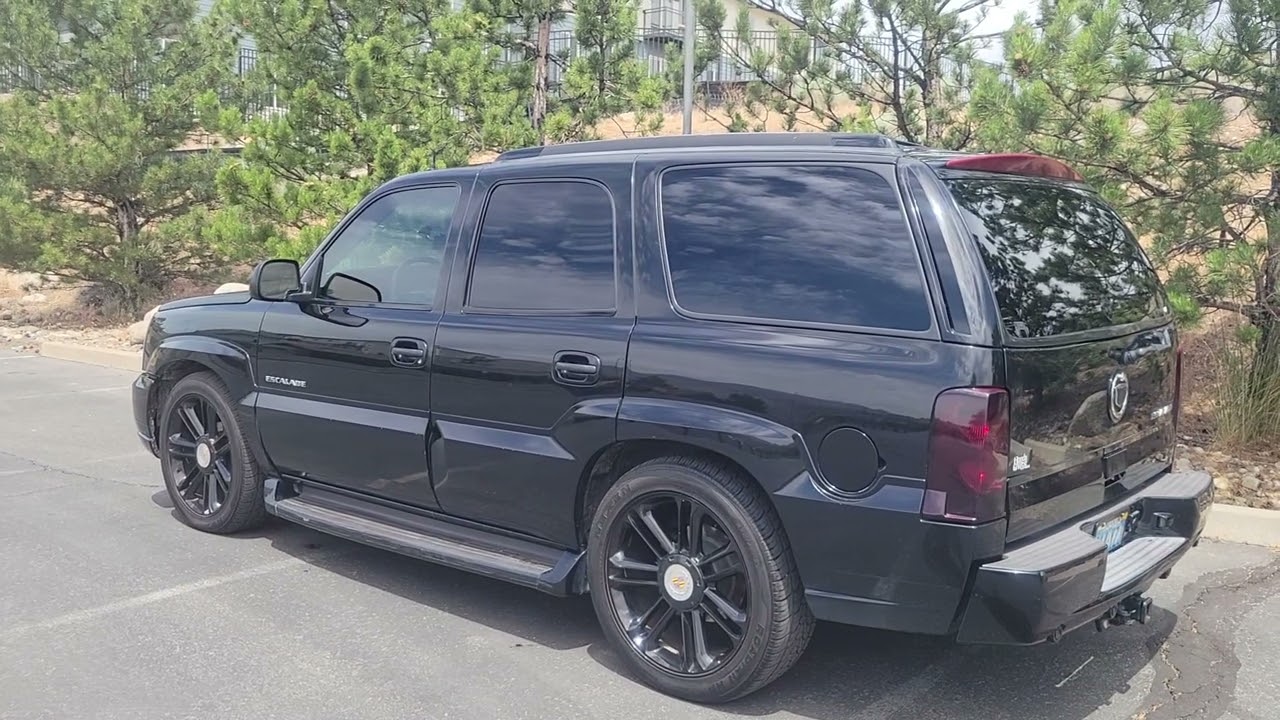 super vato escalade 2002 lowered 3/4 beltech kit