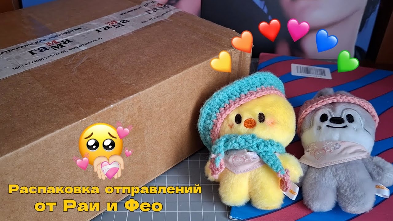 #15 ☆ Распаковка отправлений от Раи и Фео ☆ Stray Kids