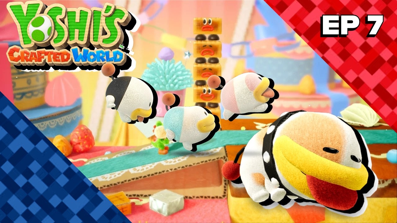 Starting the Pastel Pathway In Yoshi's Crafted World (EP 7)