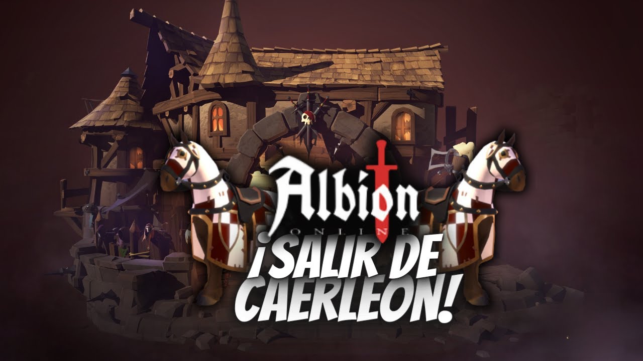 Albion Online / Mi experiencia al salir de Caerleon con mercancia #albiononline