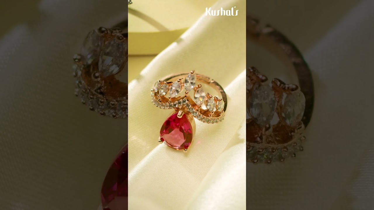 Festive Diwali Zircon Select | Charming Finger Rings | Kushal's Fashion Jewellery
