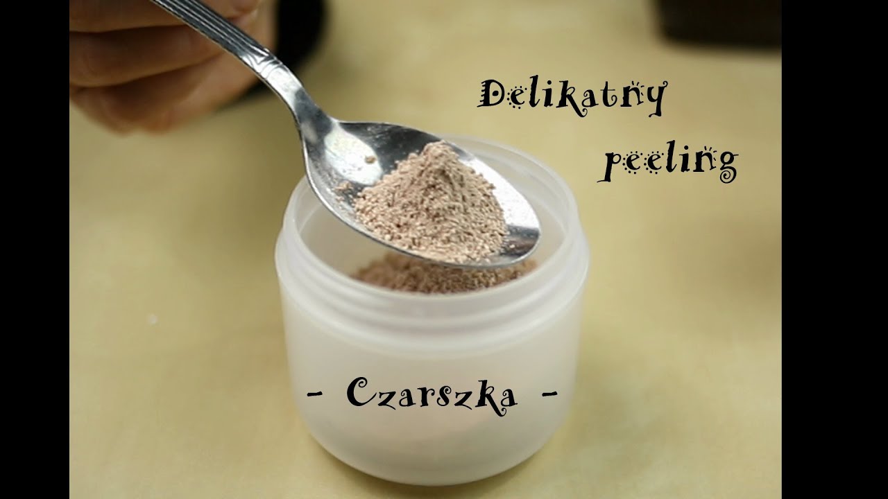 Super-szybki, delikatny peeling do twarzy :) - Czarszka -