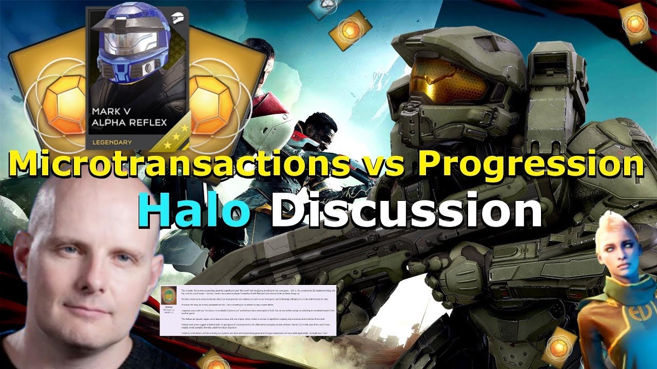 Halo | Microtransactions vs. Progression Discussion (BF1 Stream)
