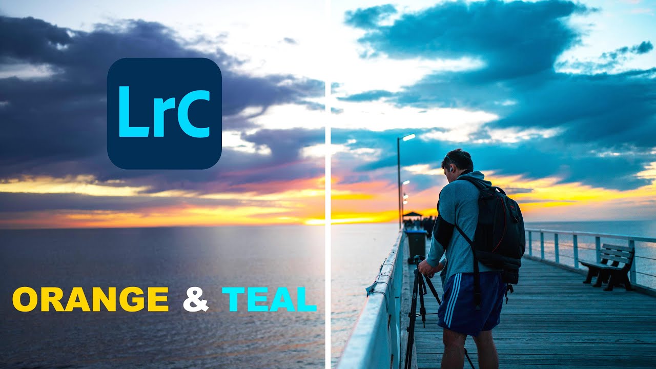 The ORANGE & TEAL look with ONE click | Lightroom Classic