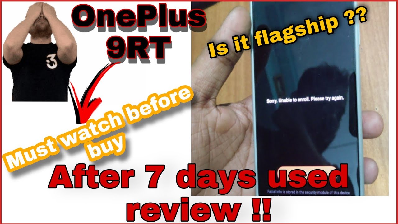 OnePlus 9rt Bugs & Cons🤨 After 7 days used disappointed | It's really never settle! | Honest Review