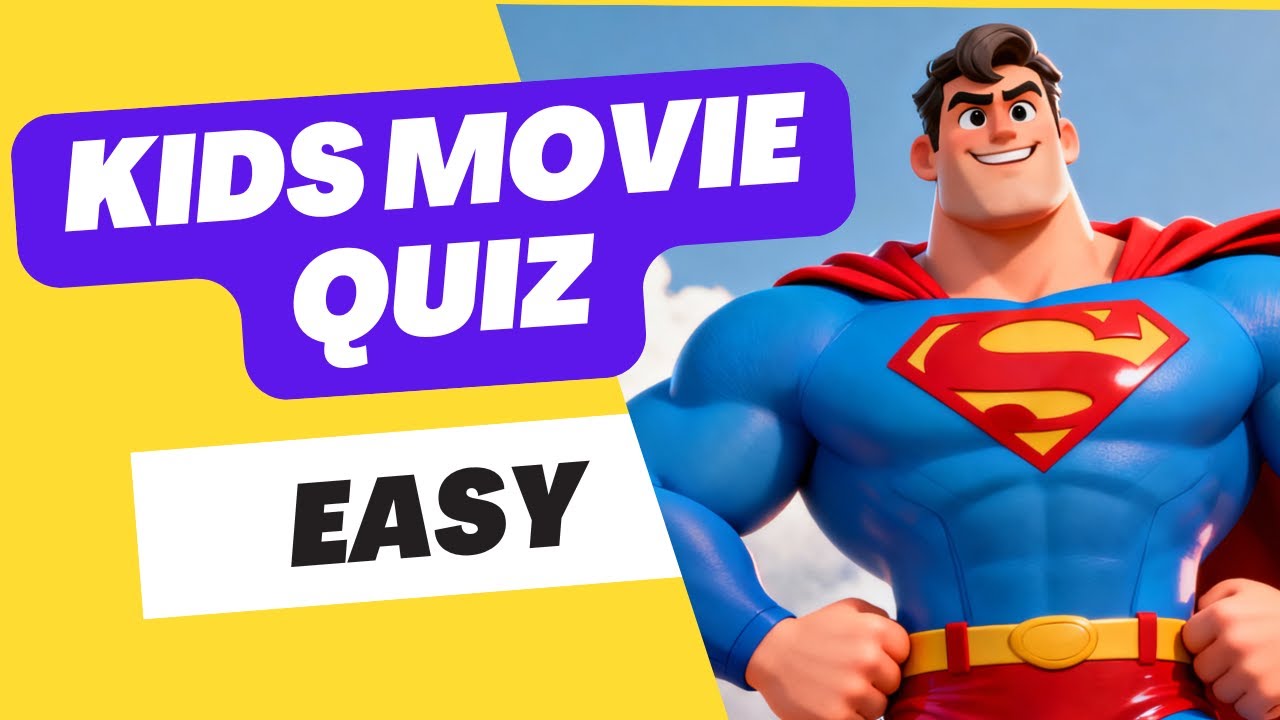 Super Heroes Quiz for Kids! 30 Questions 🚀 Level Elementary Intermediate