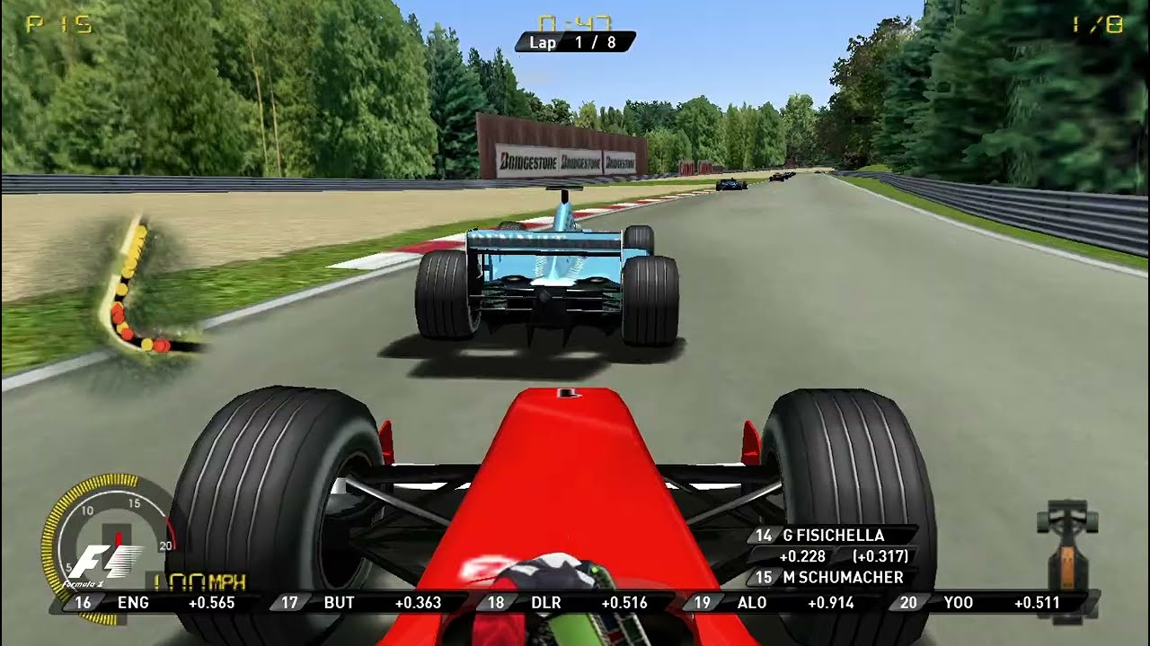 Monza Onboard 2001- Grand Prix 4