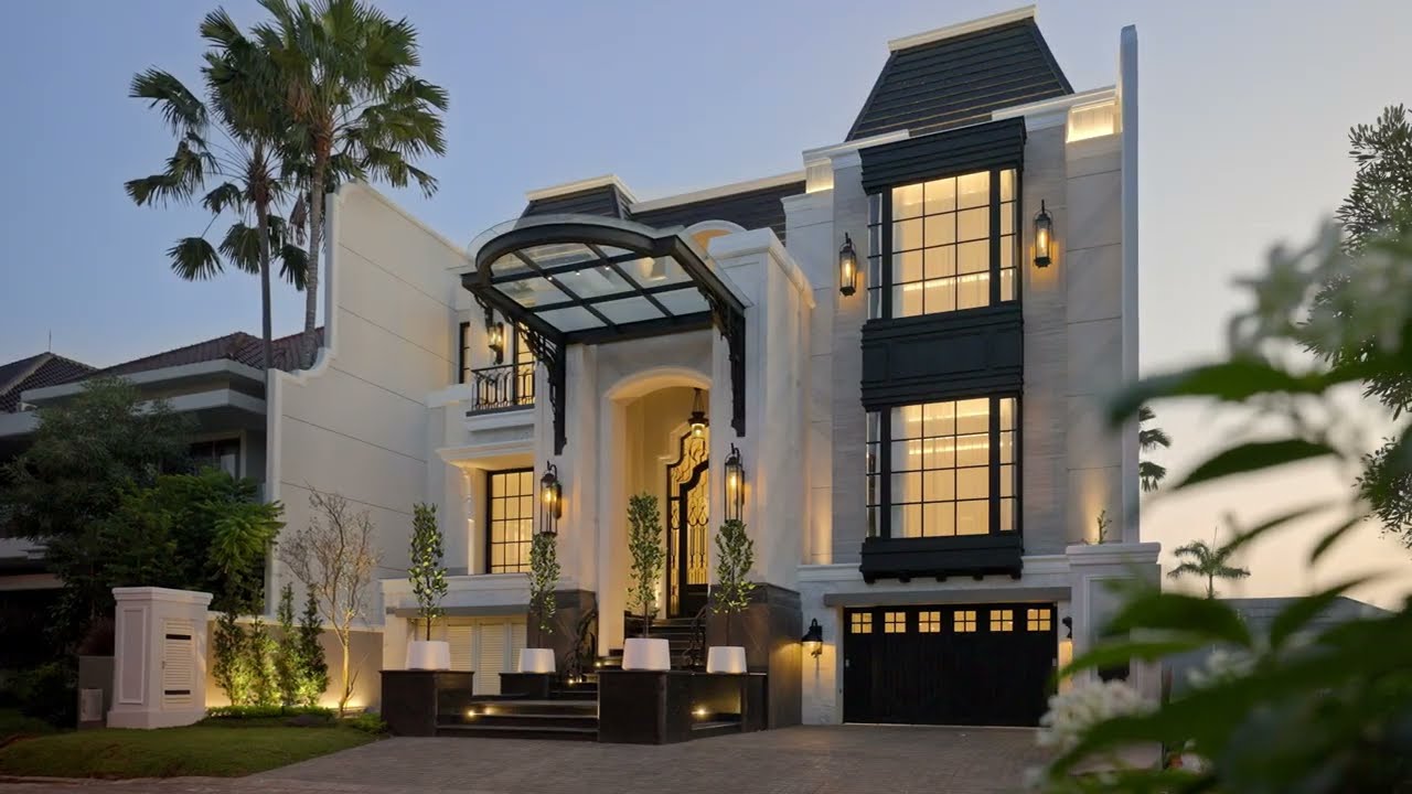 THE ELEGANCE AMERICAN MODERN HOME